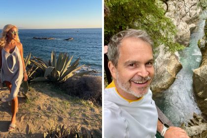 Gregor Mares si uzil dobrodruzstvo Simona Simanova na Mykonose Moderatori STVR a ich leto