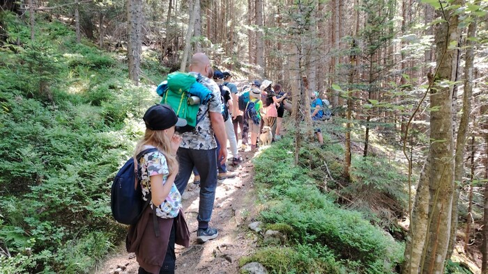 S detmi ku Kmetovmu vodopadu vo Vysokych Tatrach