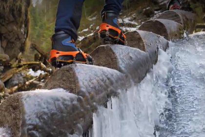 Zimne dobrodruzstvo v Slovenskom raji roklina Velky Sokol