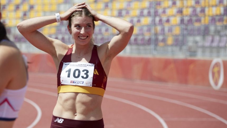 Slovenska atletka Emma Zapletalova dosiahnla narodny rekord na 200 metrov a splnila limit na ME