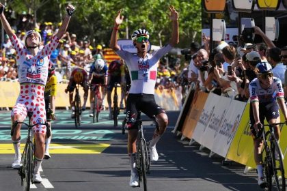 Tour de France Del Toro vyhral druhu etapu Pogacar druhy Vingegaard v zltom