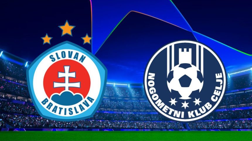Pocuvajte priamy prenos Liga majstrov je na dosah Slovan host v prvom zapase play off Celje