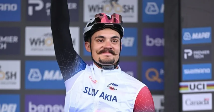 Slovensko reprezentoval na MS v cyklistike masér. Jeho príbeh teraz obletel svet