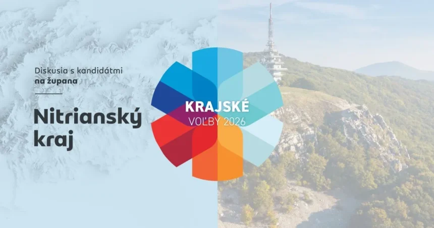 Diskusia kandidátov na predsedu Nitrianskeho kraja pred voľbami 2026