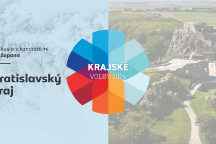 Voľby 2026: Diskusia kandidátov na predsedu Bratislavského kraja