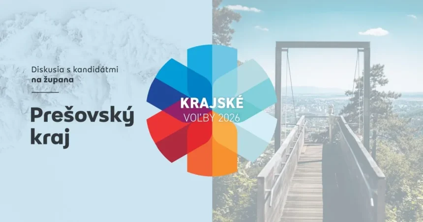 Voľby 2026: Diskusia kandidátov na predsedu Prešovského samosprávneho kraja