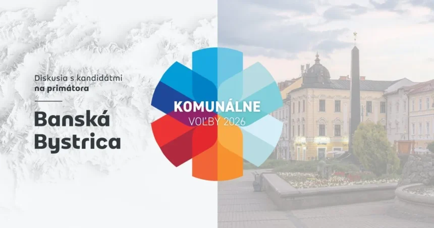 Voľby 2026: Diskusia kandidátov na primátora Banskej Bystrice