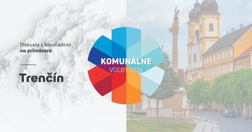Voľby 2026: Diskusia kandidátov na primátora Trenčína